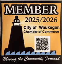 City of Waukegan Chamber of Commerce member, 2025 to 2026